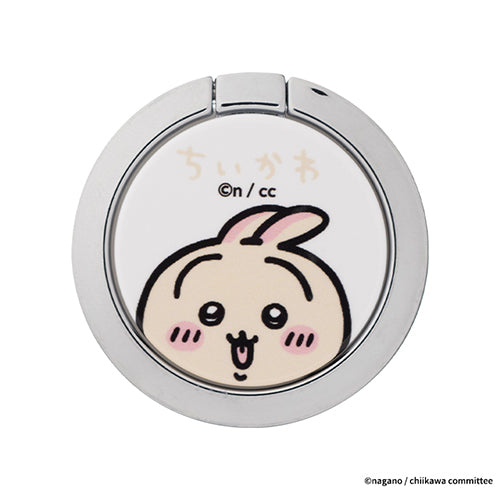 吉伊卡哇 iFace 指環支架 扁平款（兔子/正面） ちいかわ iFace Finger Ring Holder フラットタイプ（うさぎ/アップ）