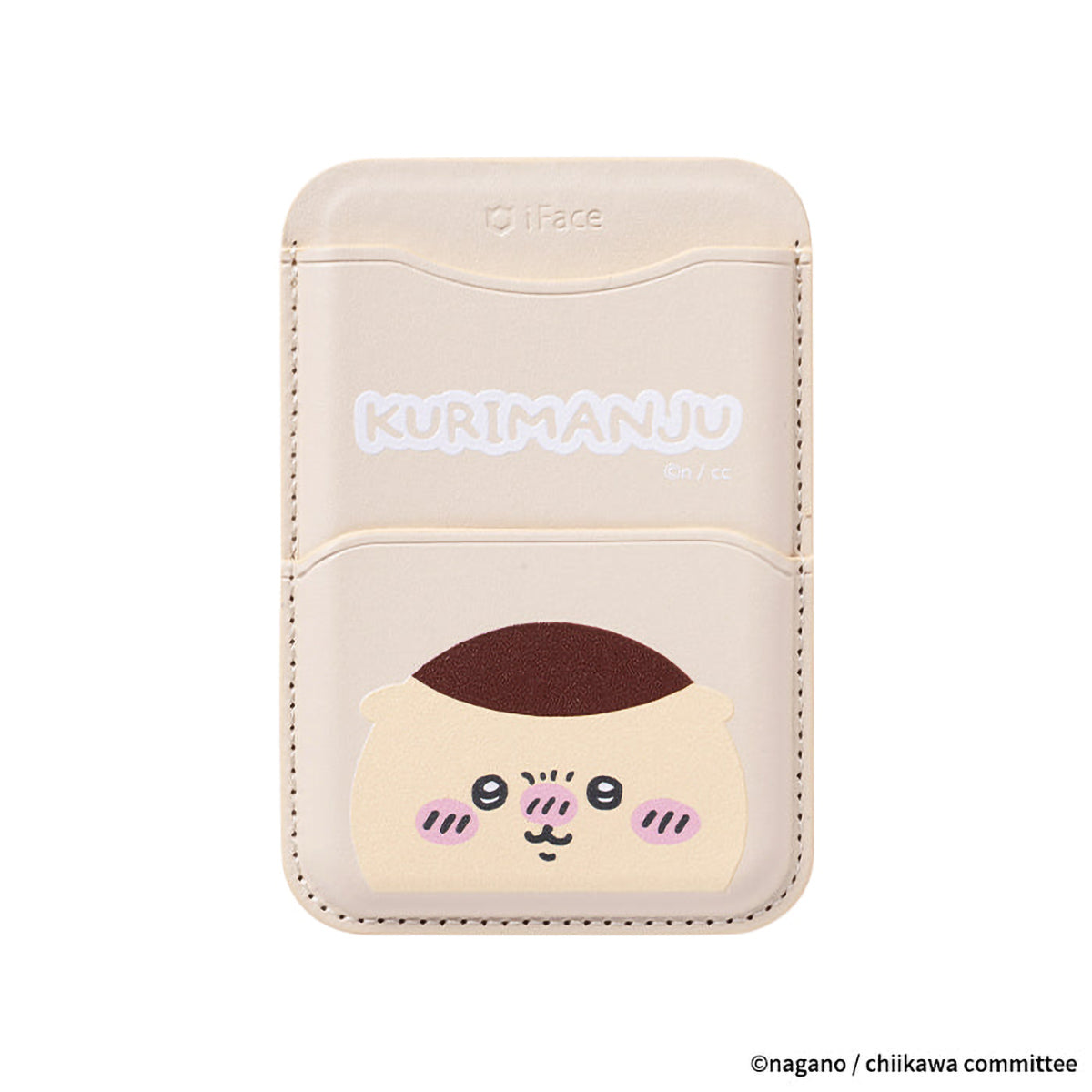 吉伊卡哇 magsafe相容 卡片錢包（栗子饅頭） ちいかわ MagSafe対応 カードウォレット（くりまんじゅう）