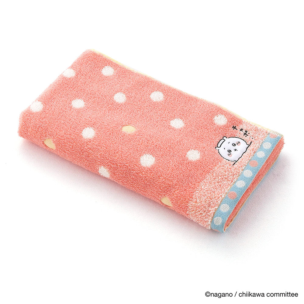 吉伊卡哇 小浴巾（粉紅浴室） ちいかわ スモールバスタオル（お風呂 ピンク）