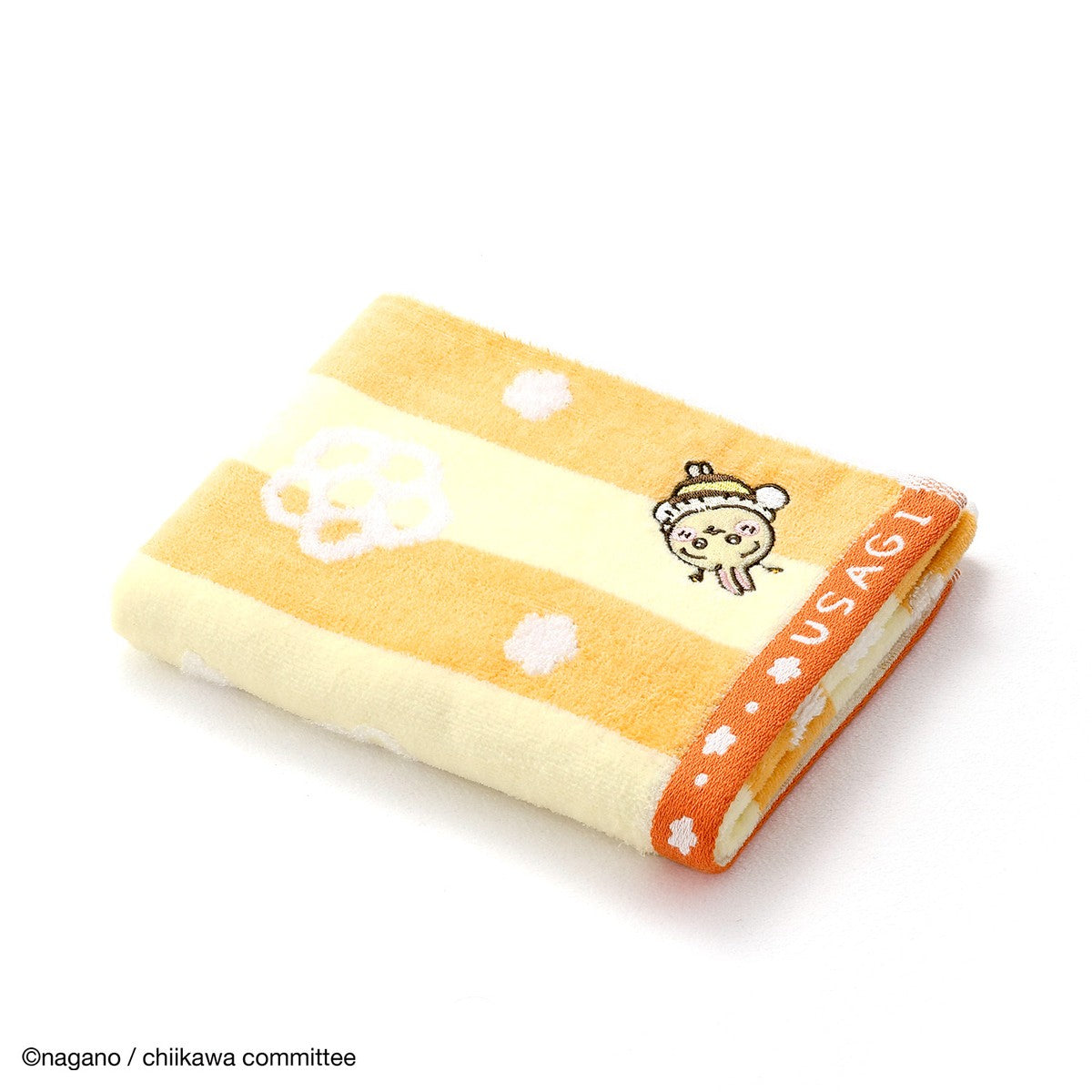 吉伊卡哇 面巾（蜂群 黃色） ちいかわ フェイスタオル（蜂たち イエロー）