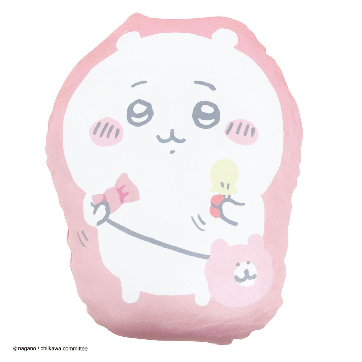 吉伊卡哇 切割靠墊（吉伊卡哇） ちいかわ ダイカットクッション（ちいかわ）