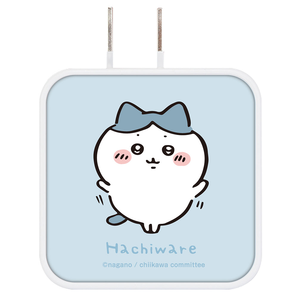 吉伊卡哇 USB/USB Type-C AC適配器（小八貓） ちいかわ USB/USB Type-C ACアダプタ（ハチワレ）