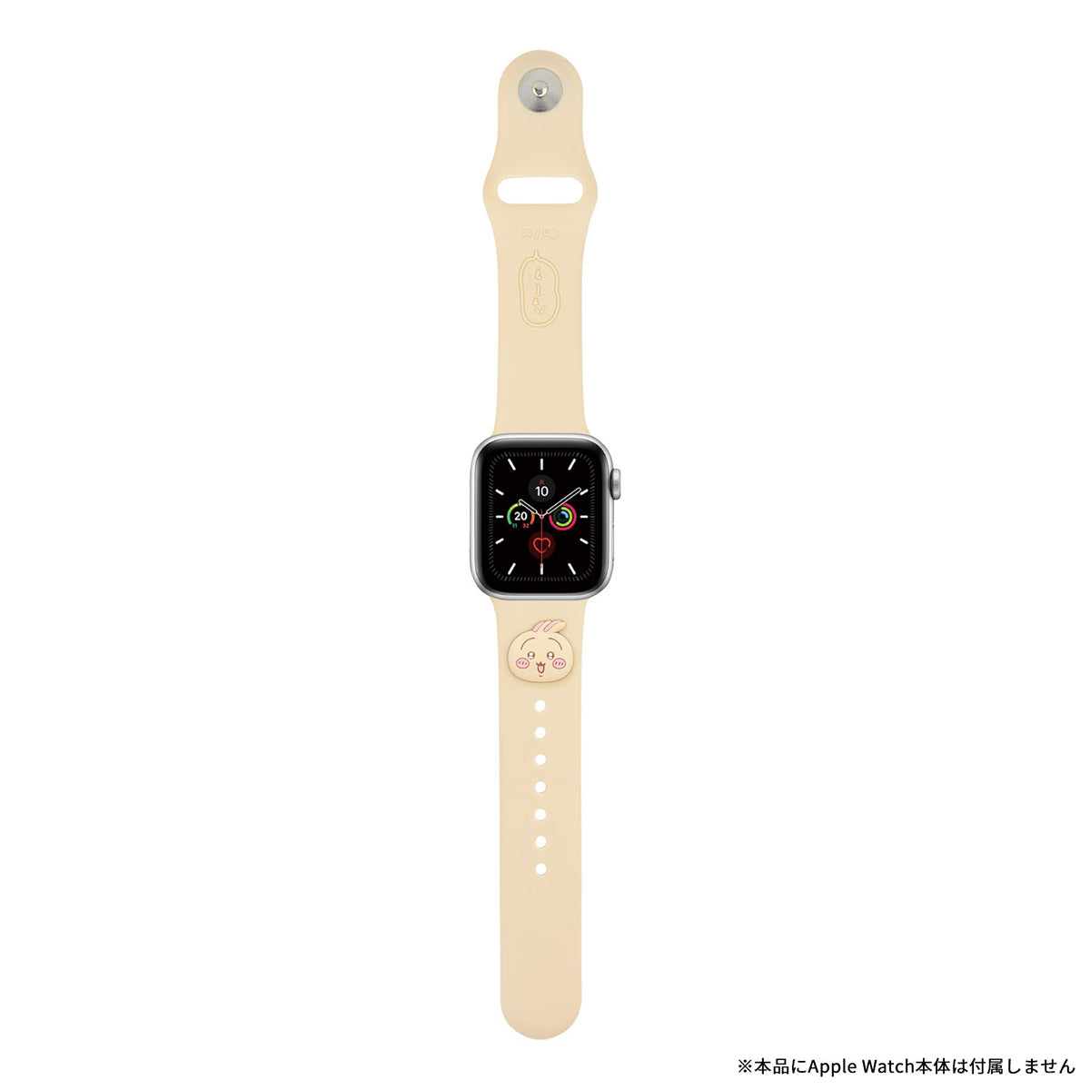 吉伊卡哇 Apple Watch 41/40/38mm 相容 矽膠錶帶（兔兔） ちいかわ Apple Watch 41/40/38mm対応 シリコンバンド（うさぎ）