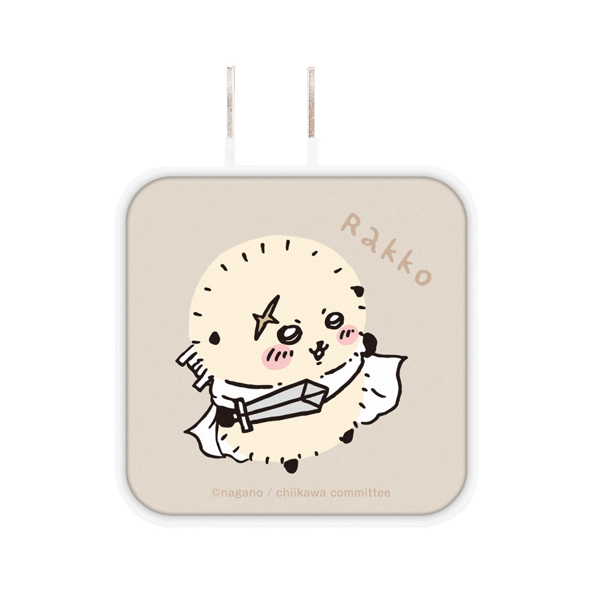 吉伊卡哇 USB/USB Type-C AC適配器（海獺） ちいかわ USB/USB Type-C ACアダプタ（ラッコ）