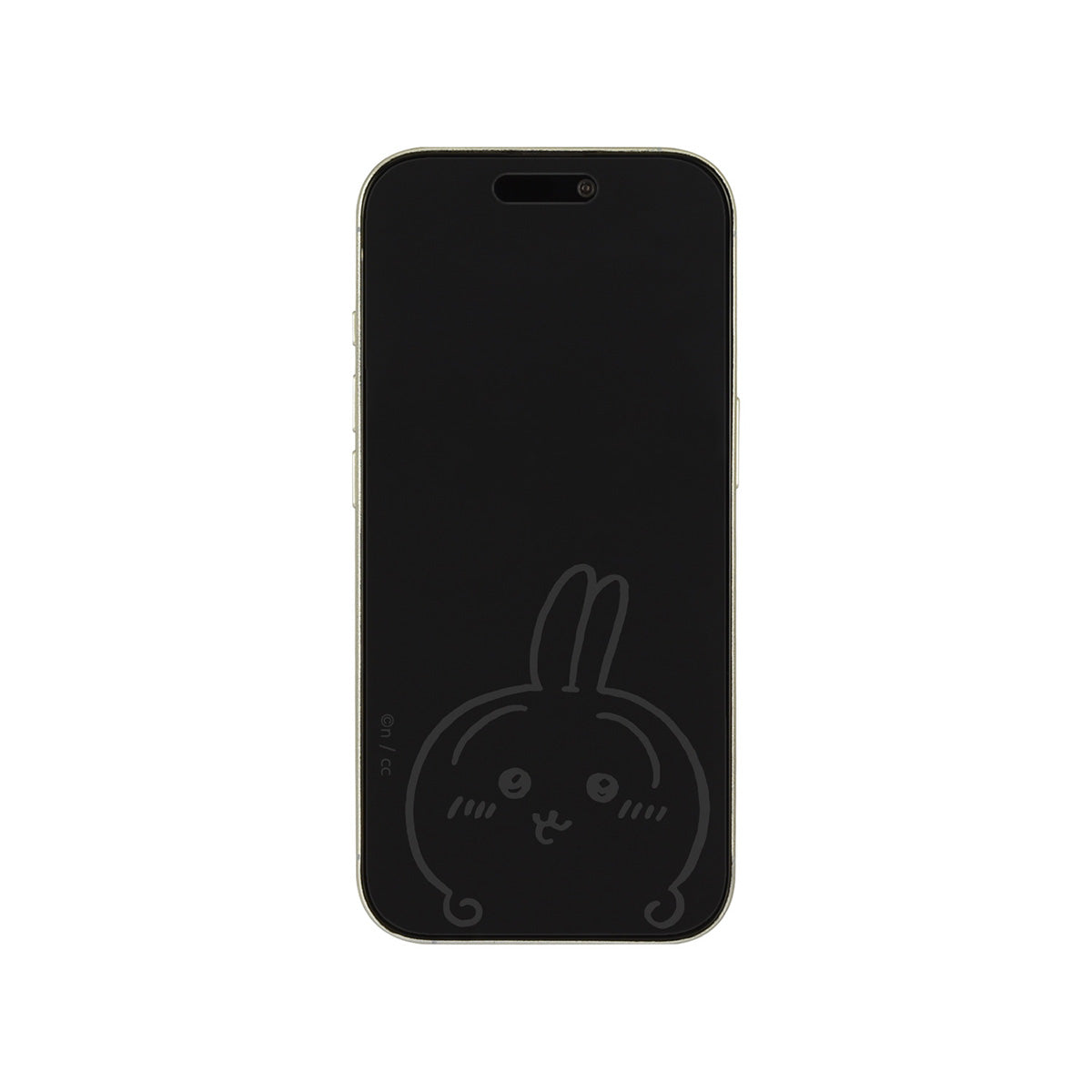 吉伊卡哇 iPhone16Pro玻璃螢幕保護裝置貼（兔兔） ちいかわ iPhone 16Pro対応 ガラススクリーンプロテクター（うさぎ）