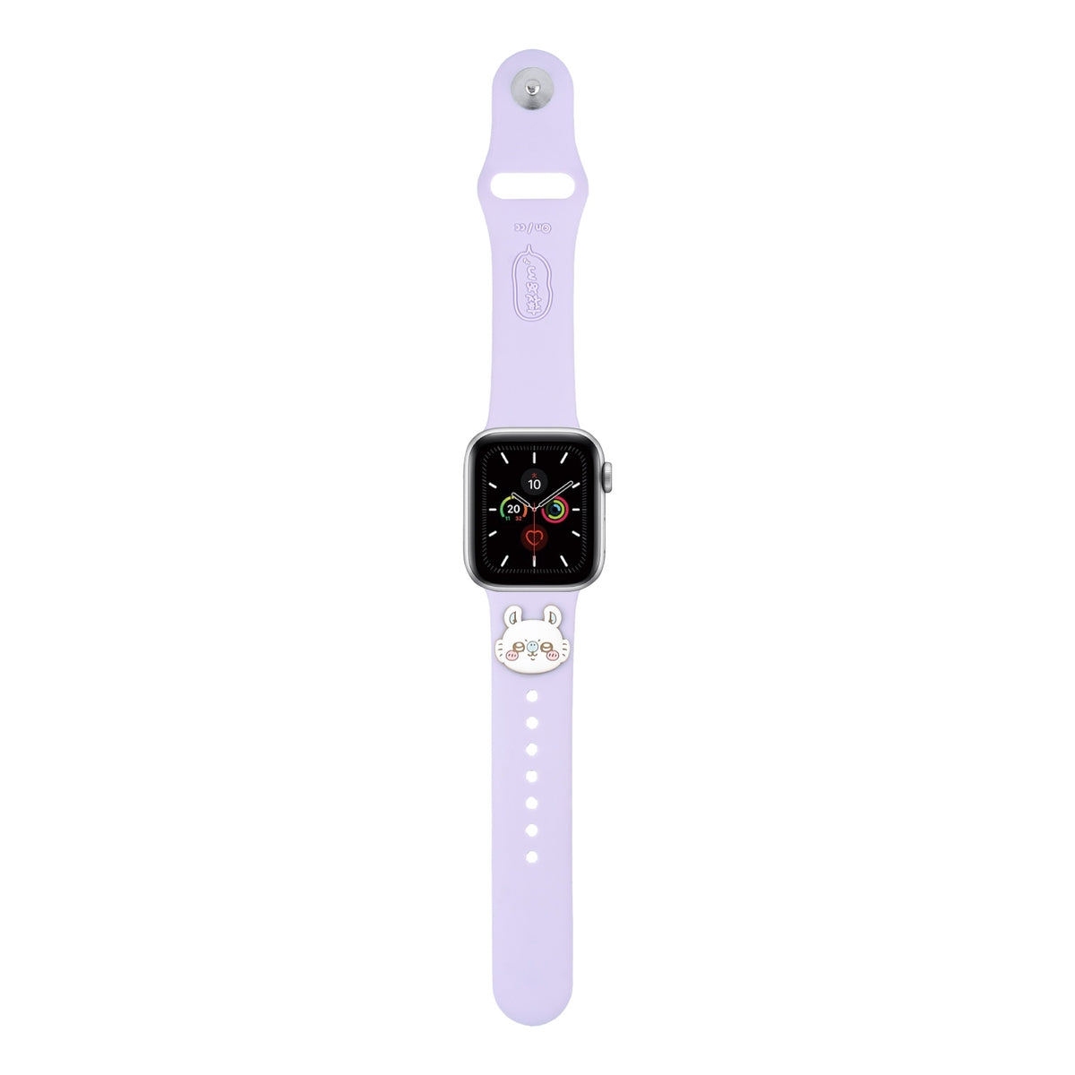 吉伊卡哇 Apple Watch 矽膠錶帶（42/41/40/38mm / 小桃鼠） ちいかわ Apple Watch 42/41/40/38mm対応 シリコンバンド（モモンガ）