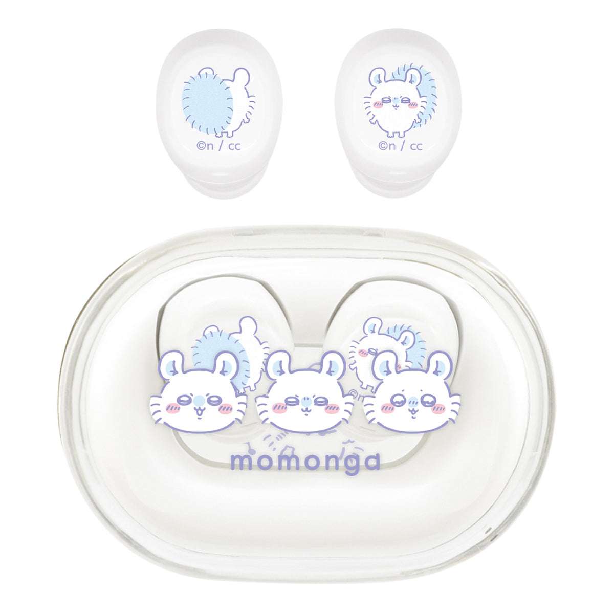 吉伊卡哇 無線立體聲耳機（小桃鼠） ちいかわ 完全ワイヤレスステレオイヤホン（モモンガ）