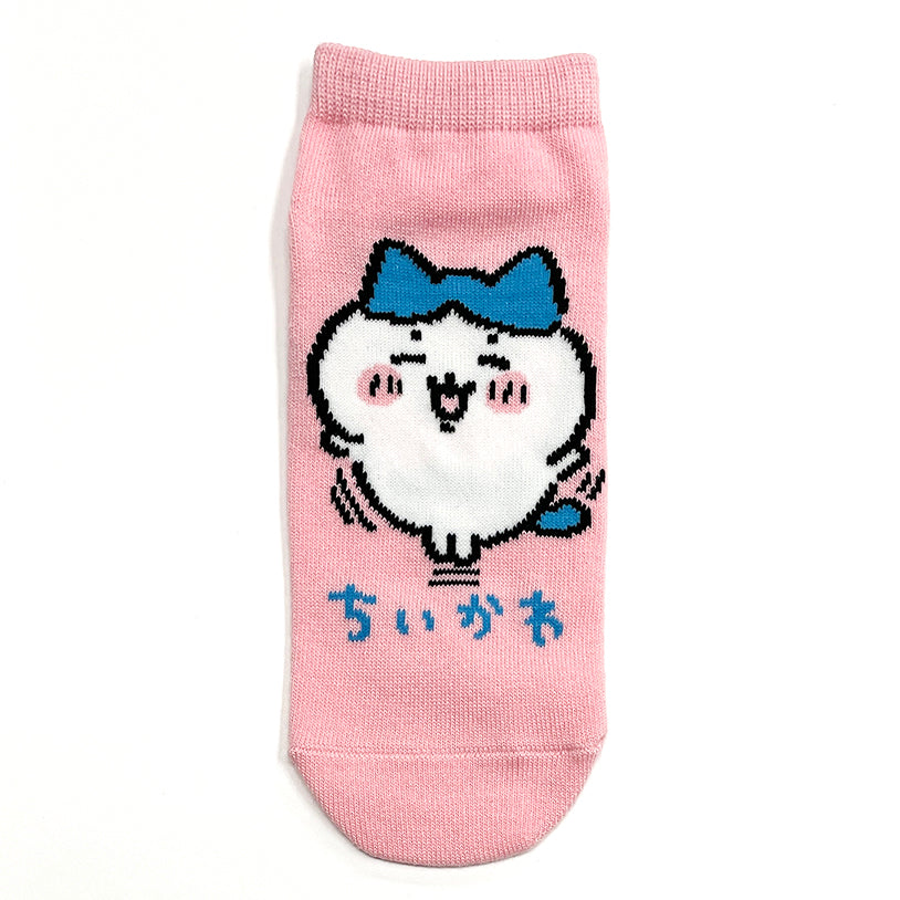 吉伊卡哇 運動襪（小八貓圈） 女款 ちいかわ スニーカーソックス（ハチワレループ） レディース用