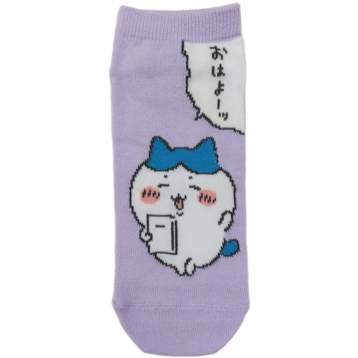 吉伊卡哇 運動鞋短襪（小八貓早安） 女用 ちいかわ スニーカーソックス（ハチワレおはよ） レディース用