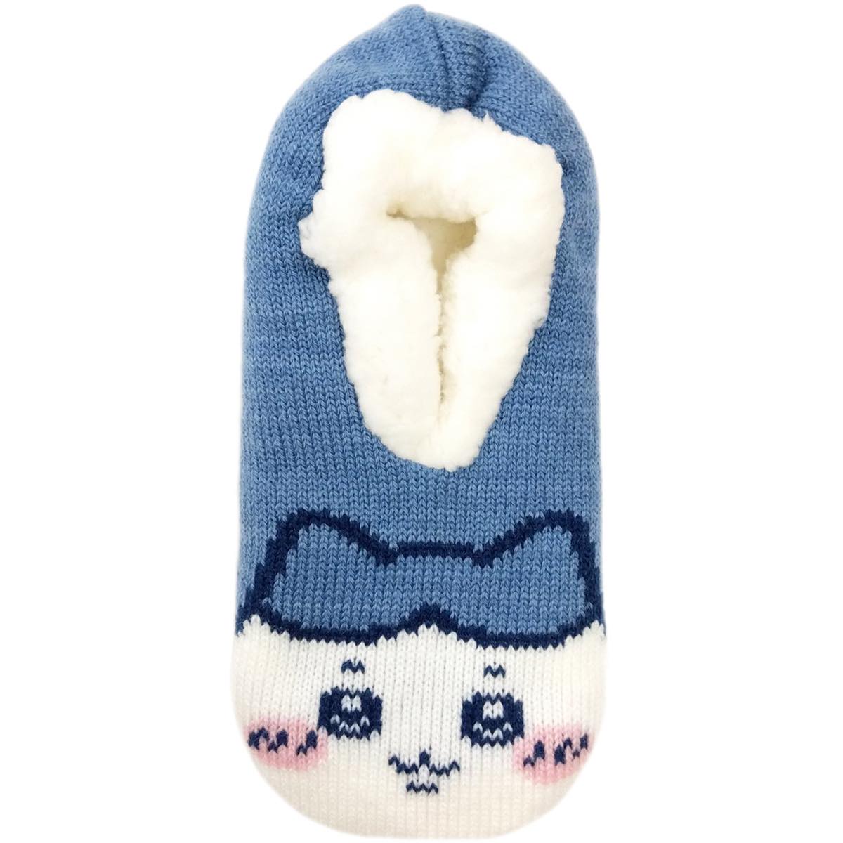 吉伊卡哇 內裡絨毛鞋（小八貓） 女款 ちいかわ 裏ボアシューズ（ハチワレ） レディース用