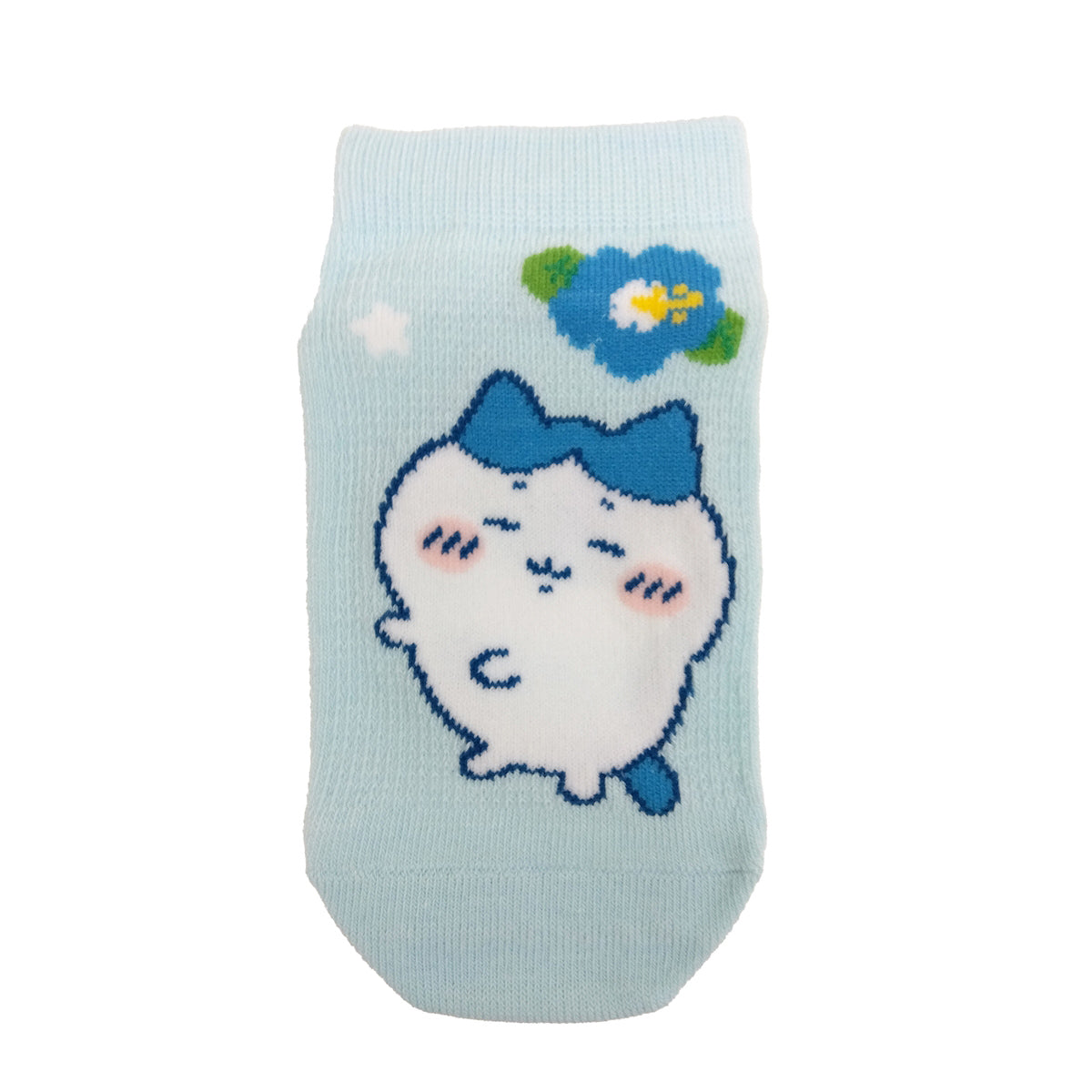 吉伊卡哇 網眼運動襪（小八貓・夏威夷風） ちいかわ メッシュスニーカー丈ソックス（ハチワレ・アロハ）