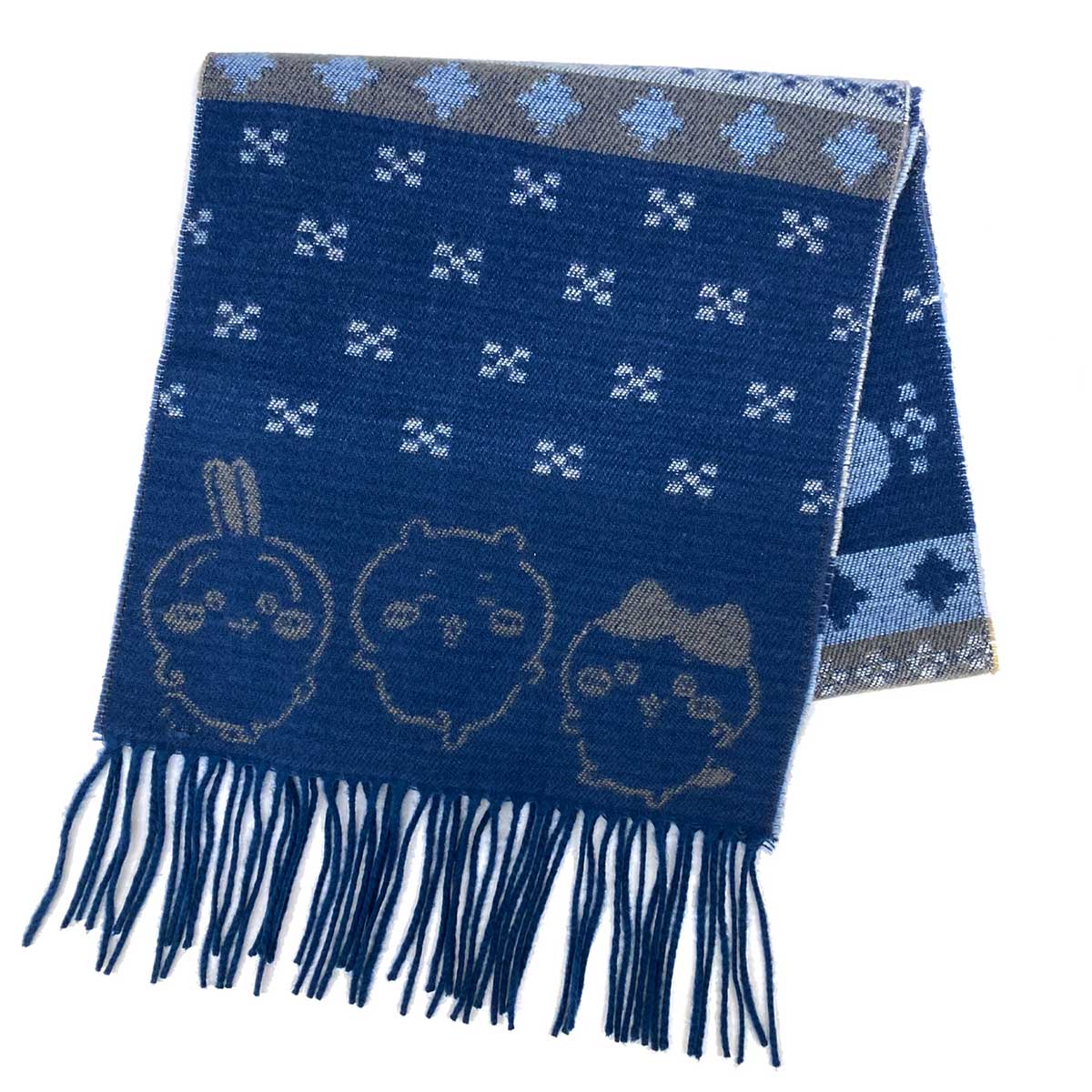 吉伊卡哇 圍巾（好友NV） ちいかわ マフラー（なかよしNV）