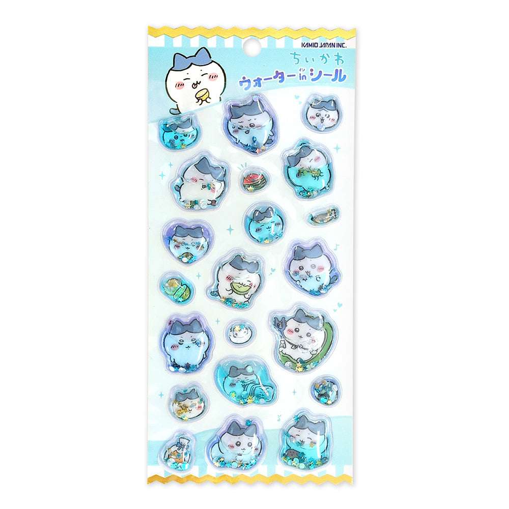 吉伊卡哇 沃特因錫爾（小八貓） ちいかわ ウォーターインシール（ハチワレ）