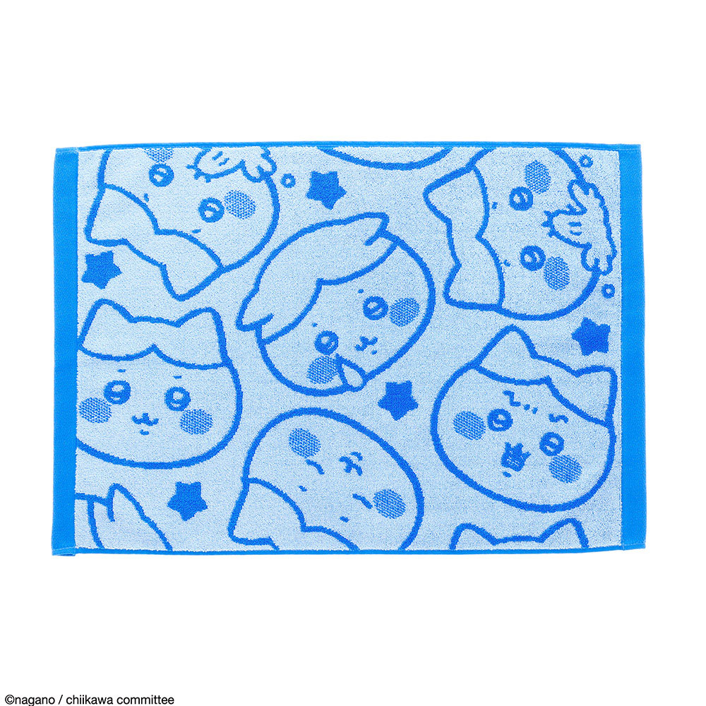 吉伊卡哇 滾滾墊 純棉浴室墊（小八貓） ちいかわ ハチワレころころマット 綿バスマット