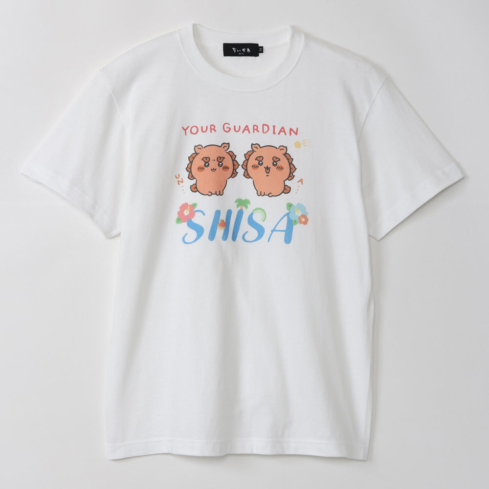 吉伊卡哇 風獅爺祭典！！！ T恤 GUARDIAN SHISA 白色 ちいかわ シーサー祭り！！！ Tシャツ GUARDIAN SHISA ホワイト