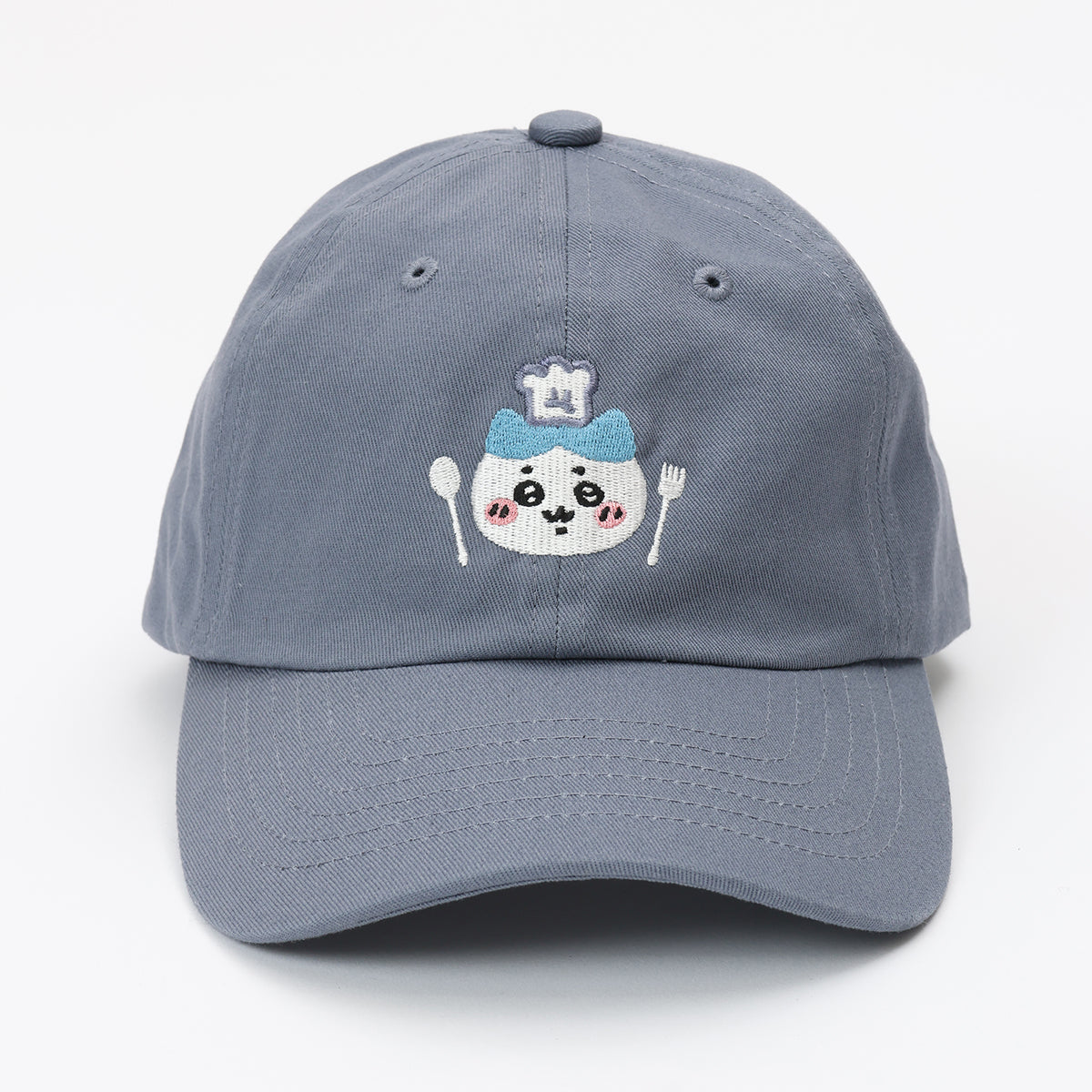 吉伊卡哇 吉伊卡哇餐廳 帽子 小八貓 龍骨藍 ちいかわ ちいかわレストラン キャップ ハチワレ ストーンブルー