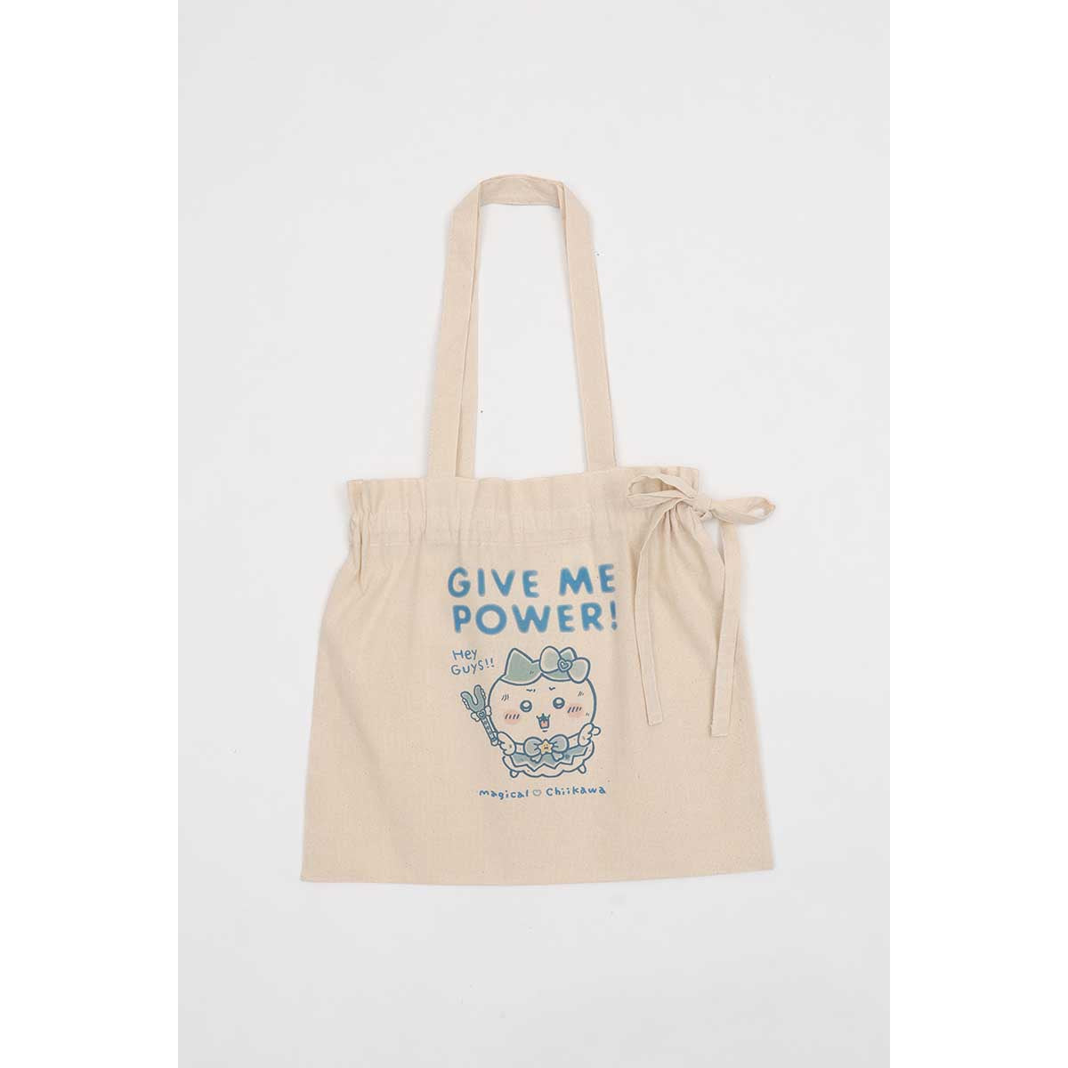 吉伊卡哇 魔法吉伊卡哇 托特包 GIVE ME POWER！！ 自然色 ちいかわ まじかるちいかわ トートバッグ GIVE ME POWER！！ ナチュラル
