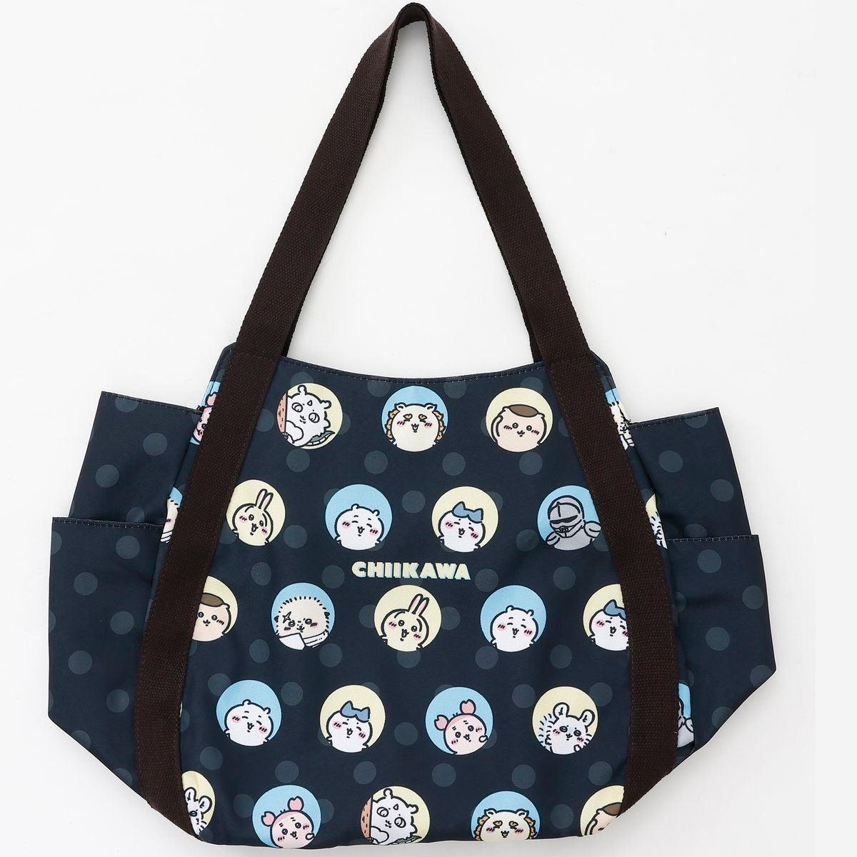 吉伊卡哇 氣球包 點點 黑色 ちいかわ バルーンバッグ ドット ブラック