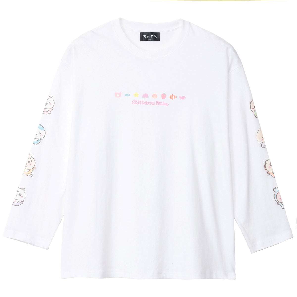 吉伊卡哇 baby系列 長袖T恤 “變成小寶寶了” 白色 ちいかわ Chiikawa Baby 長袖Ｔシャツ ベビーになっちゃった ホワイト