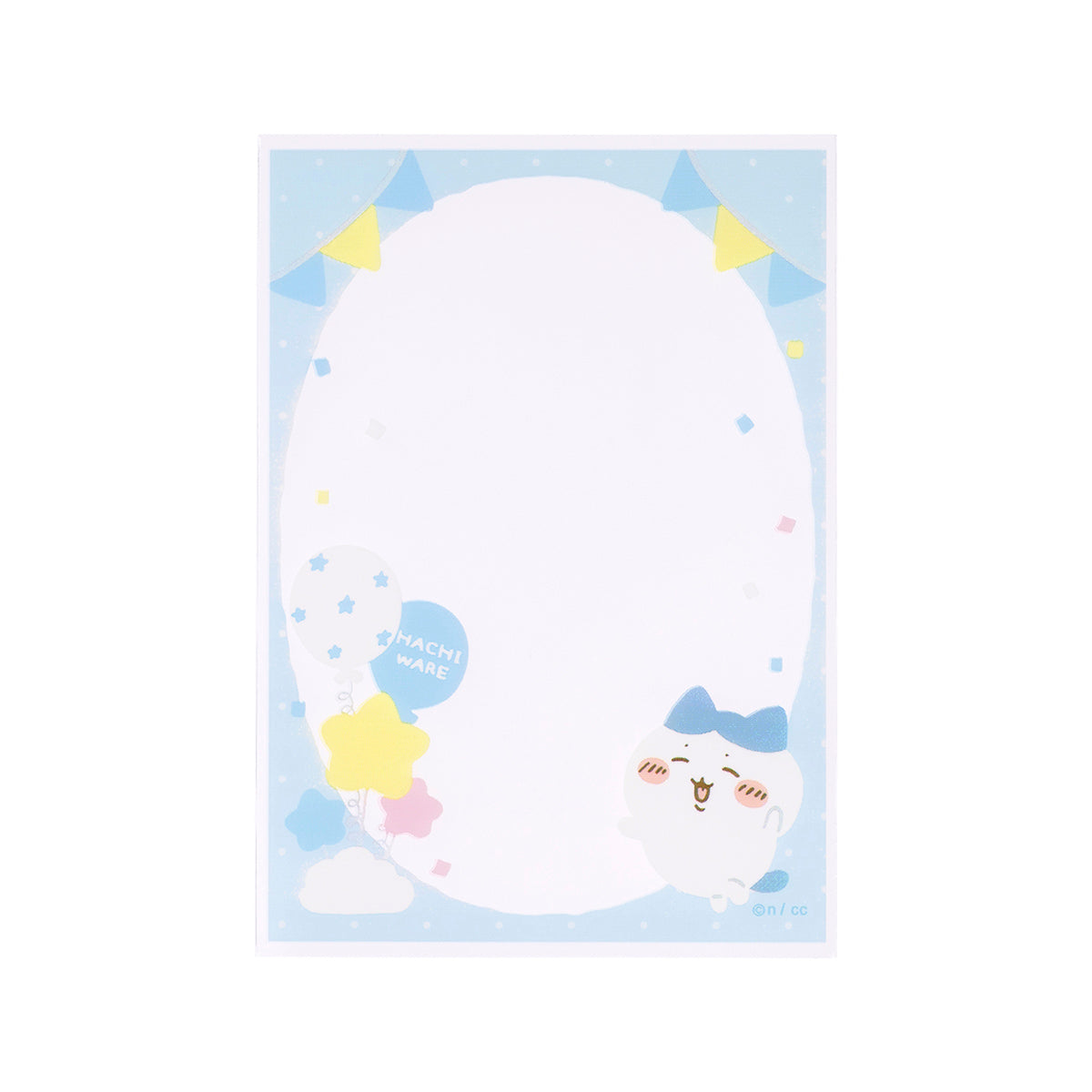 吉伊卡哇 可放迷你照片的透明套（小八貓） ちいかわ ミニフォトが入るサイズのクリアスリーブ（ハチワレ）