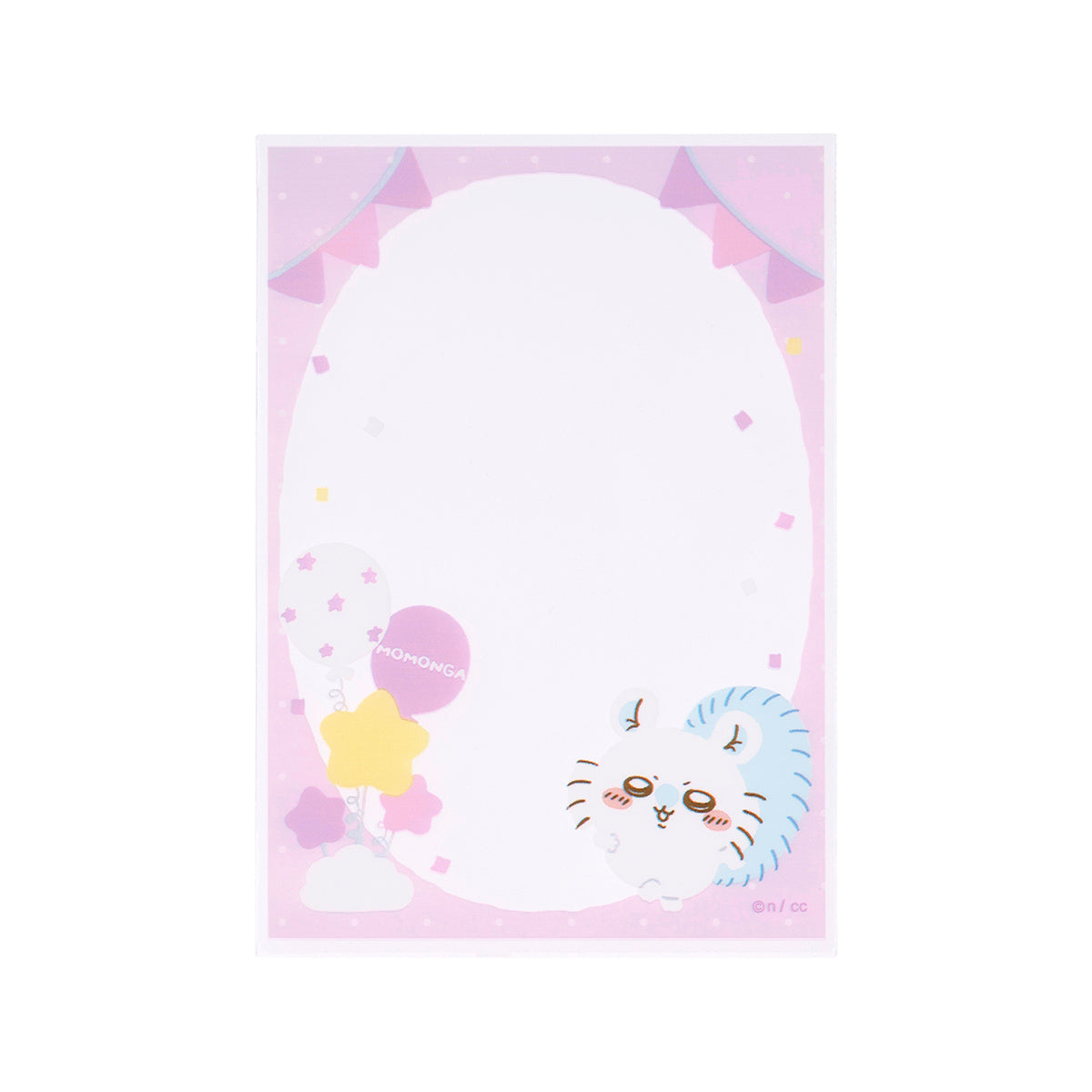 吉伊卡哇 可放迷你照片的透明套（莫莫加） ちいかわ ミニフォトが入るサイズのクリアスリーブ（モモンガ）