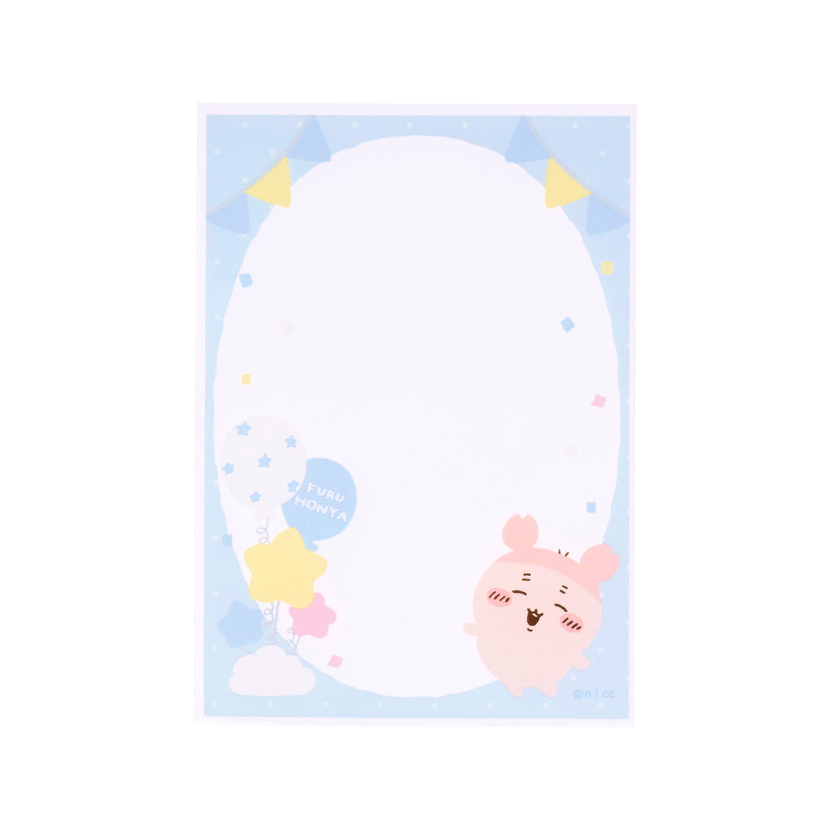 吉伊卡哇 可放迷你照片的透明套（螃蟹） ちいかわ ミニフォトが入るサイズのクリアスリーブ（古本屋）