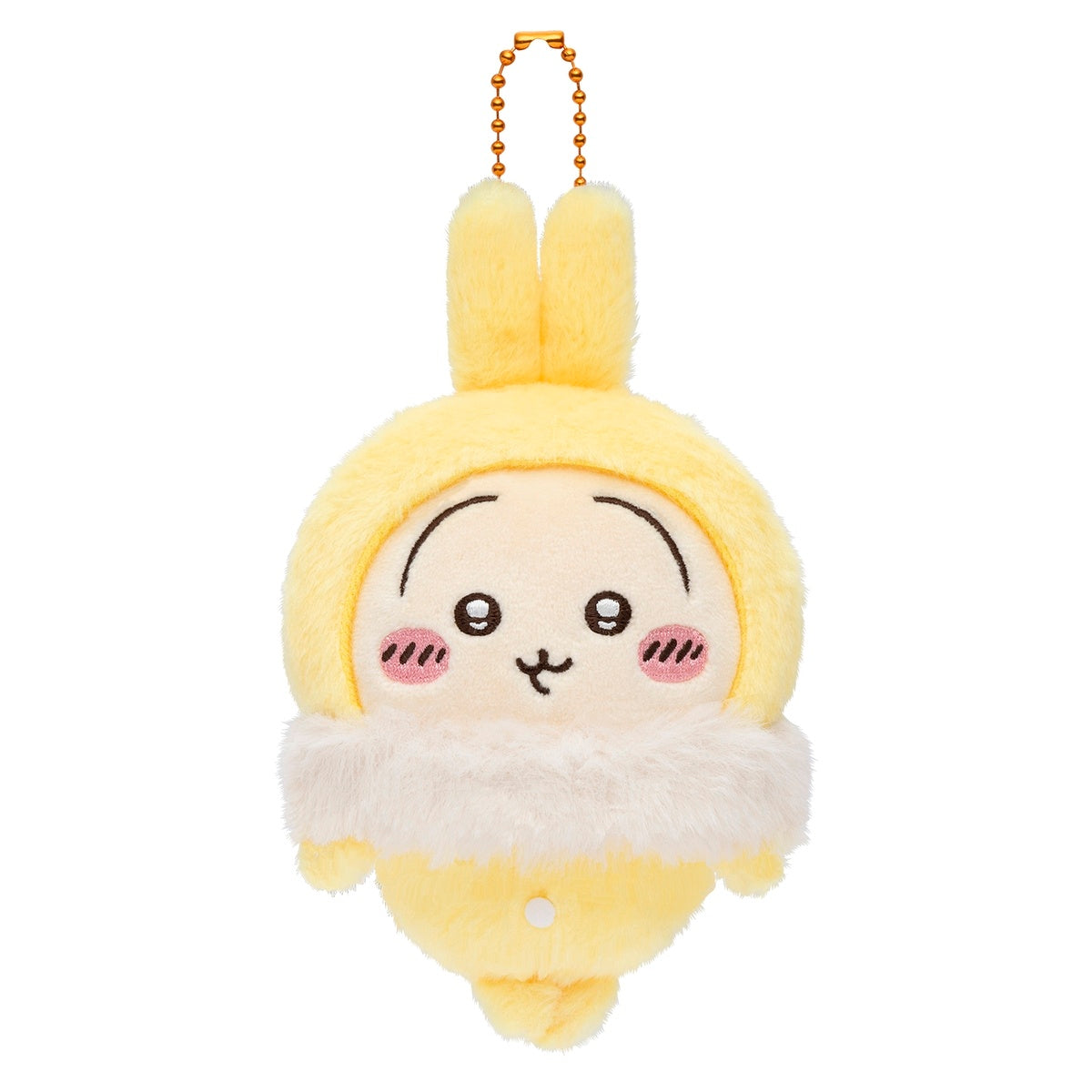 吉伊卡哇 毛茸茸的睡衣吊飾（兔兔） ちいかわ フッサフッサなパジャママスコット（うさぎ）
