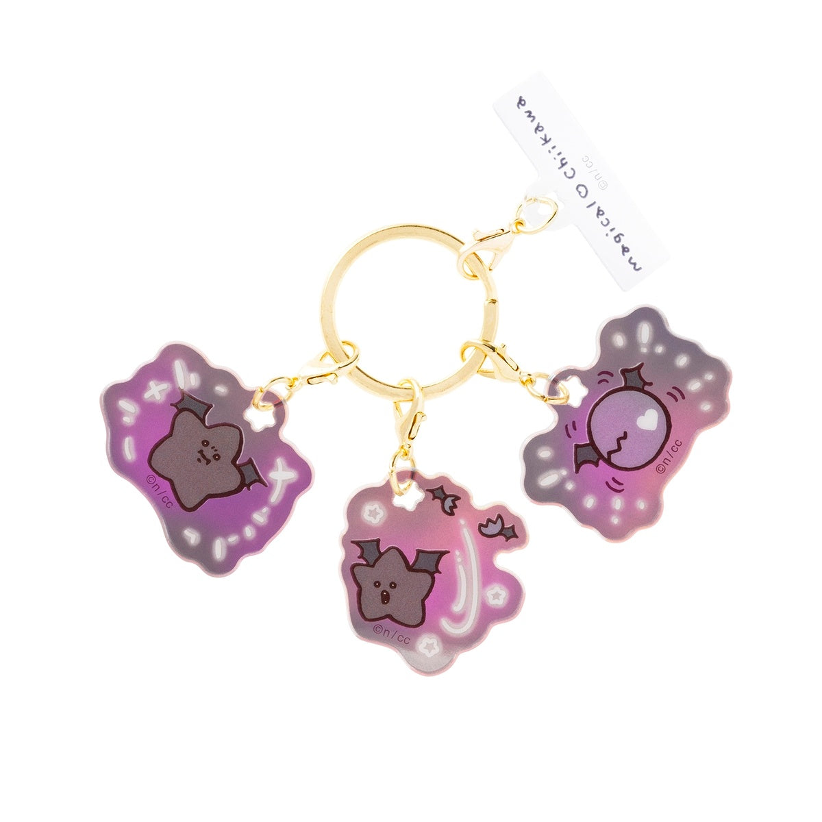 吉伊卡哇 魔法吉伊卡哇 變身！壓克力配件（黑色星星） ちいかわ まじかるちいかわ 変身！アクリルチャーム（黒い星）