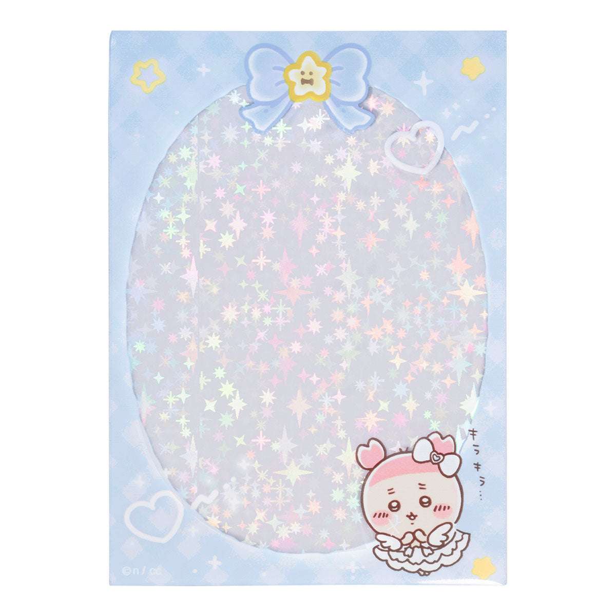 吉伊卡哇 魔法吉伊卡哇 迷你照片閃亮卡套（古本屋） ちいかわ まじかるちいかわ ミニフォトが入るサイズのきらきらクリアスリーブ（古本屋）