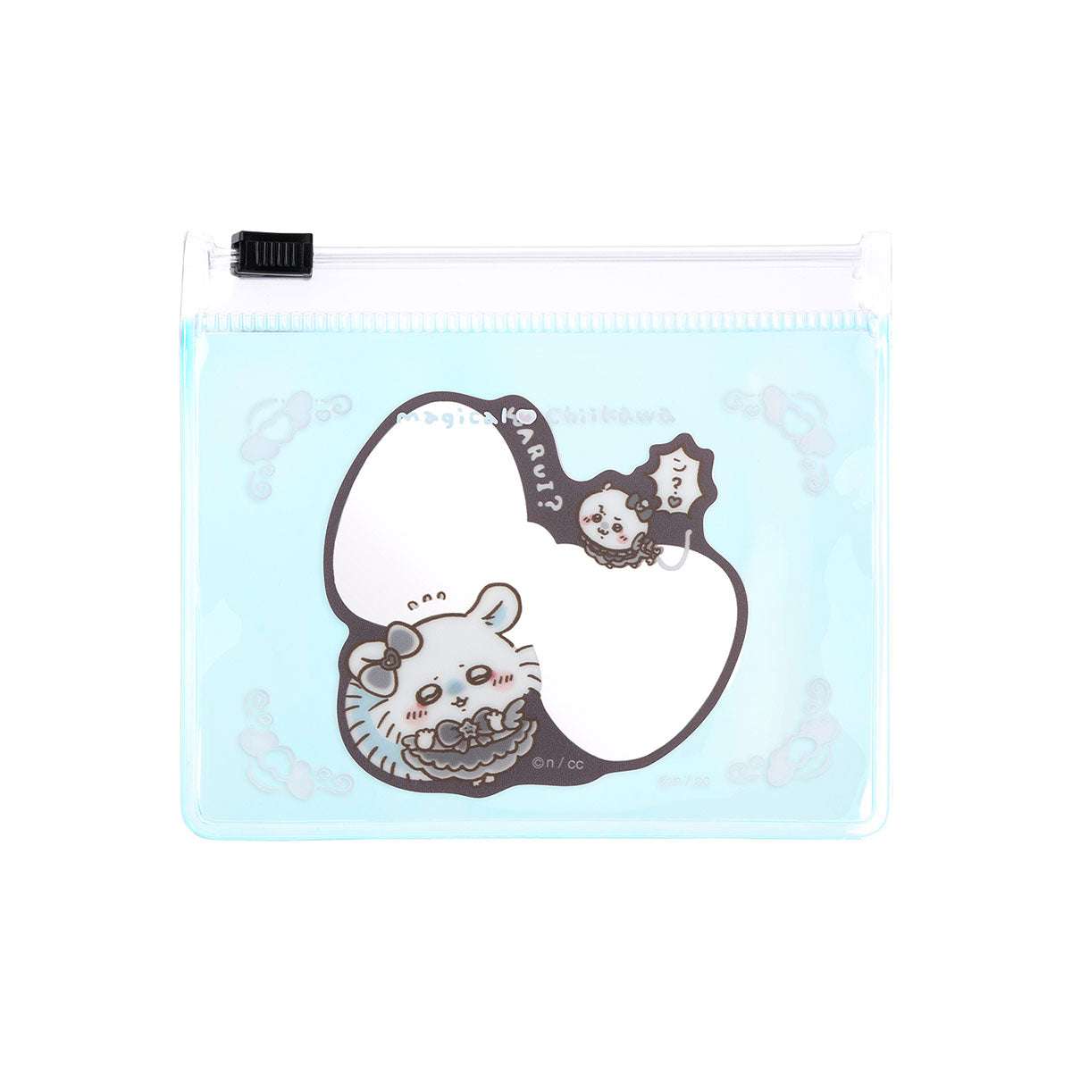 吉伊卡哇 魔法吉伊卡哇 黑魔法附盒迷你鏡（小桃鼠） ちいかわ まじかるちいかわ 悪いバージョンなケース付きミニミラー（モモンガ）