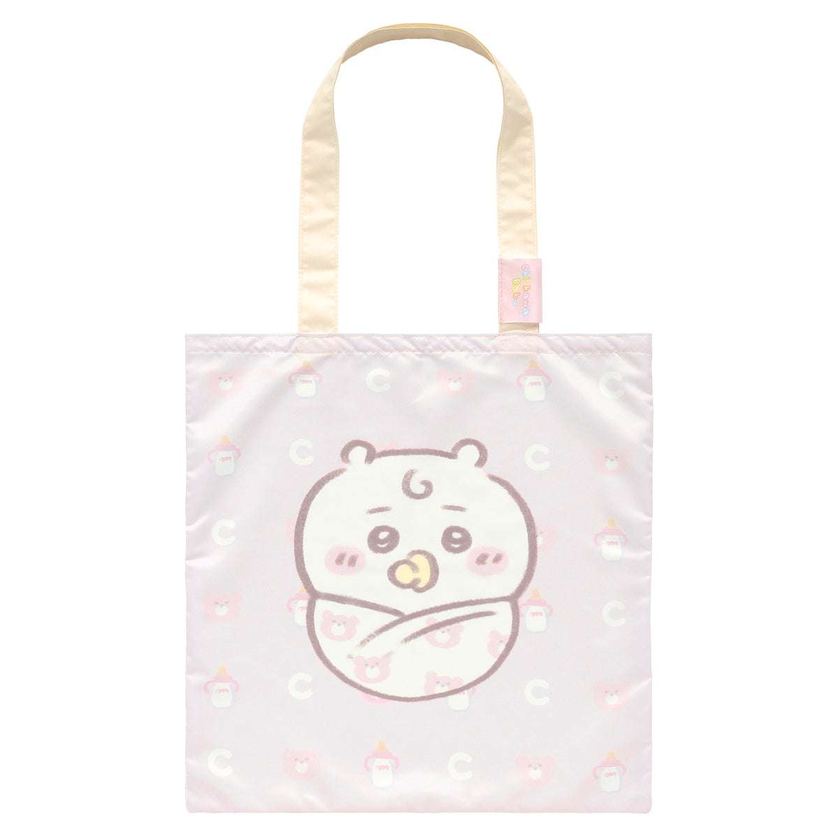 吉伊卡哇 baby系列 大號可收納環保袋 (吉伊卡哇) ちいかわ Chiikawa Baby 大きめポケッタブルエコバッグ（ちいかわ）