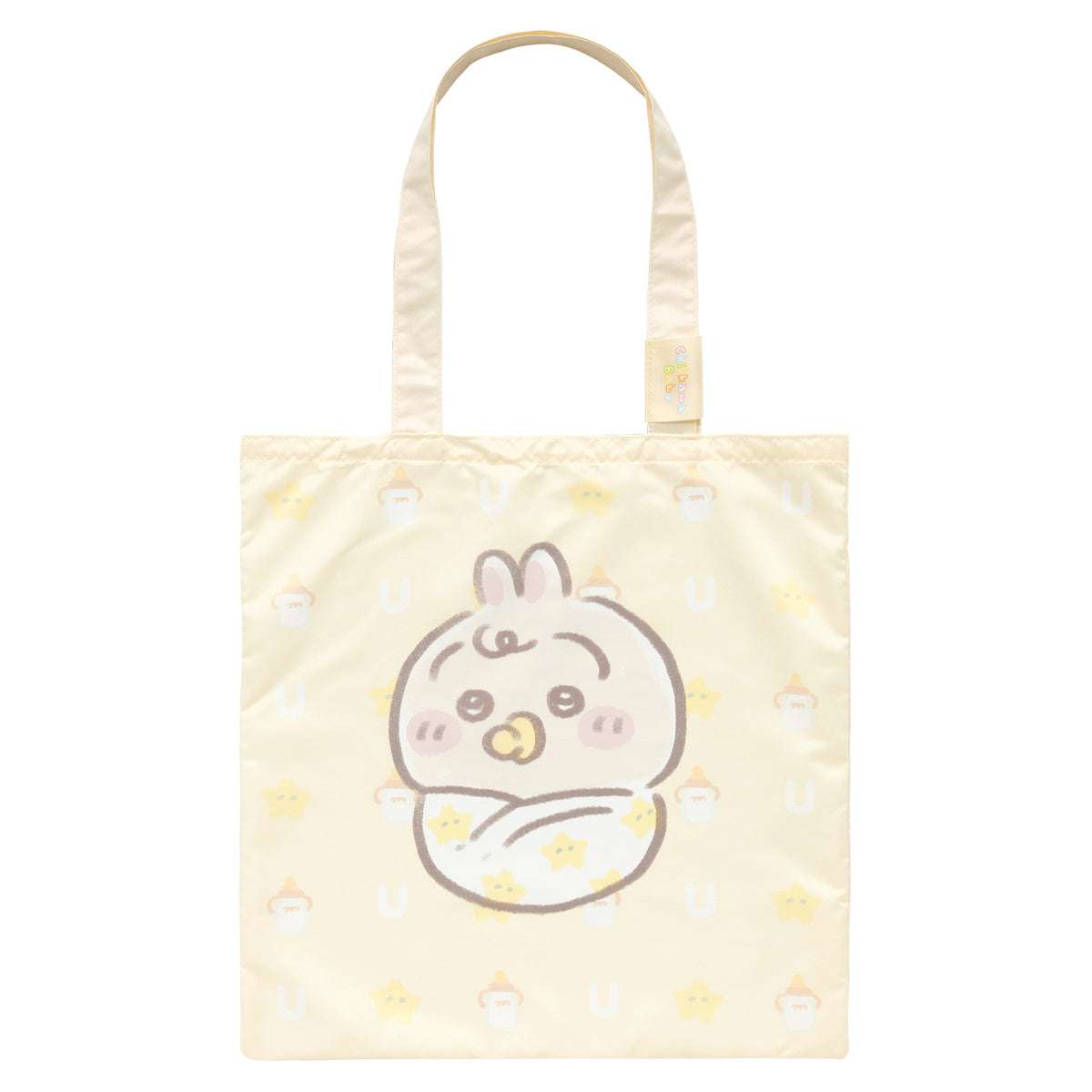 吉伊卡哇 baby系列 大號可收納環保袋 (兔兔) ちいかわ Chiikawa Baby 大きめポケッタブルエコバッグ（うさぎ）