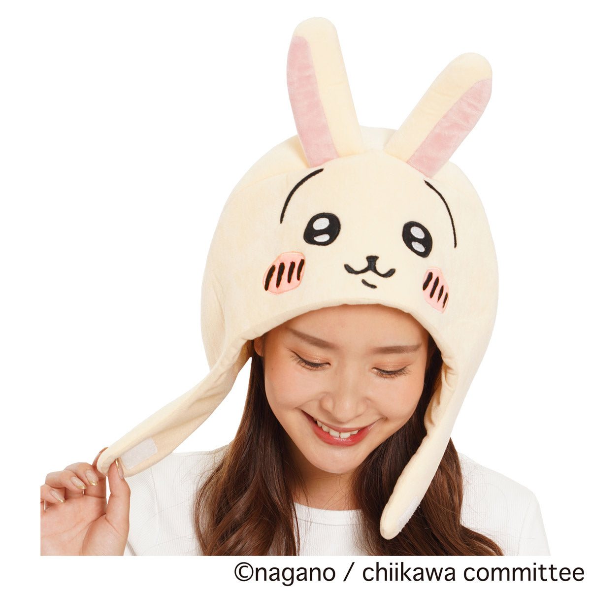 吉伊卡哇 穿著帽子（兔兔） ちいかわ 着ぐるみ帽子（うさぎ）