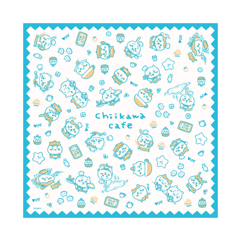 吉伊卡哇咖啡廳 手帕 ちいかわカフェ ハンカチ