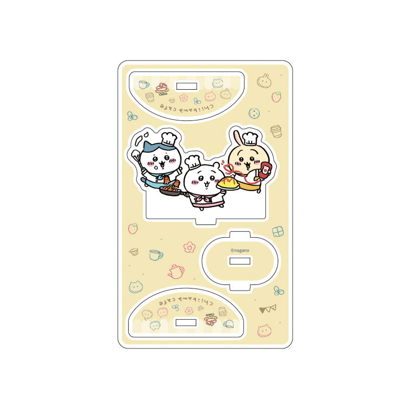 吉伊卡哇咖啡廳 搖曳壓亞克力立牌（美味完成） ちいかわカフェ ゆらゆらアクリルスタンド（おいしくできた）