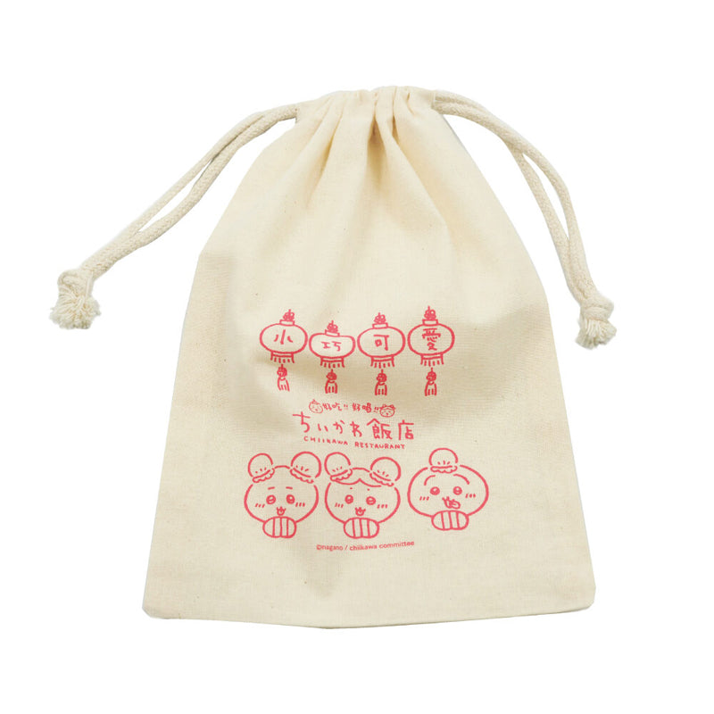 吉伊卡哇飯店 收納袋 ちいかわ飯店 巾着