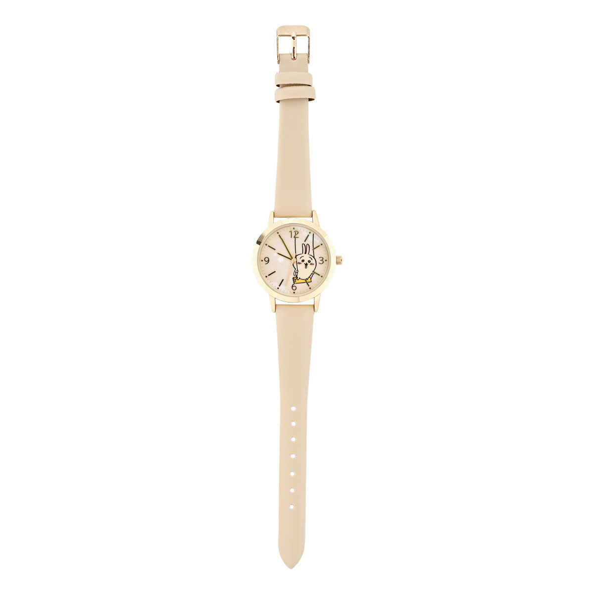 吉伊卡哇 皮革手錶（兔兔） ちいかわ レザーウォッチ（うさぎ）