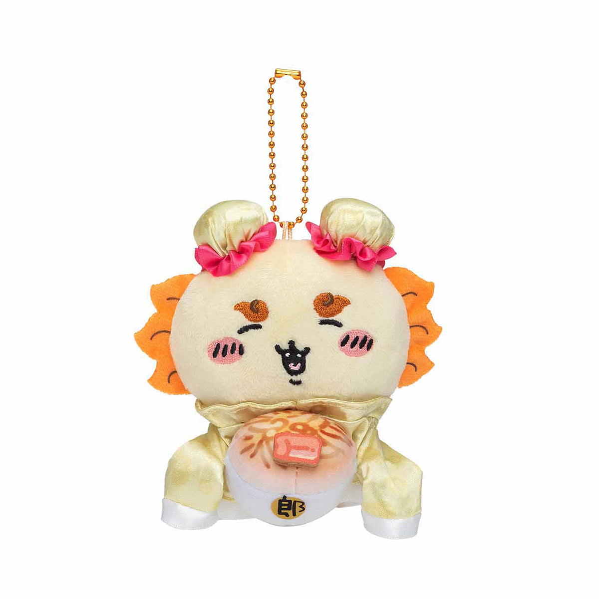 吉伊卡哇餐廳 來來（來來）迷你吊飾（風獅爺） ちいかわ飯店 来来（ライライ）ぷちミニマスコット（シーサー）