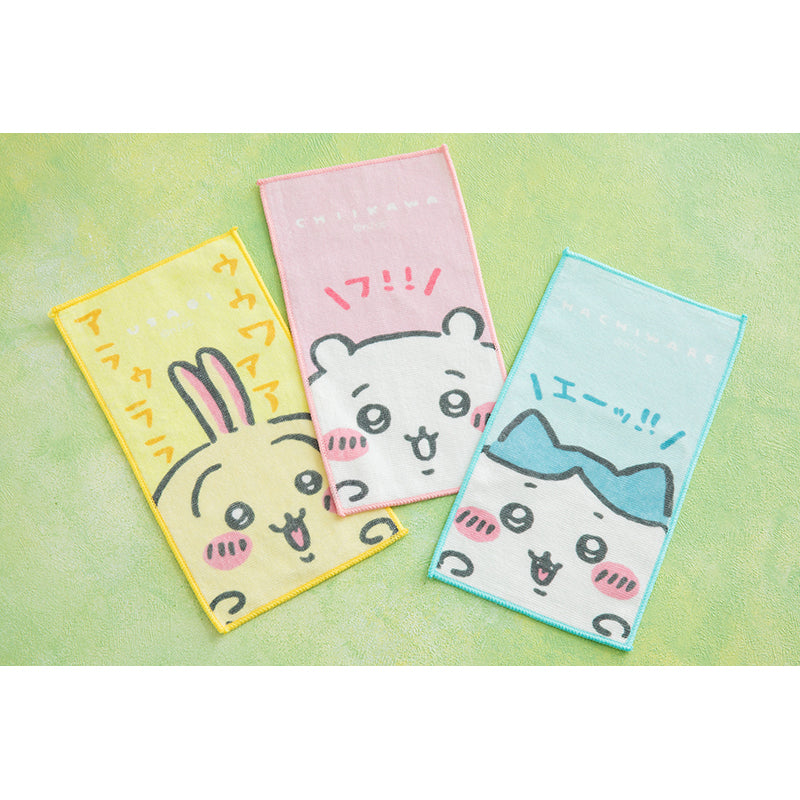 吉伊卡哇 露臉三片組毛巾 ちいかわ ひょっこりのぞく3枚セットタオル