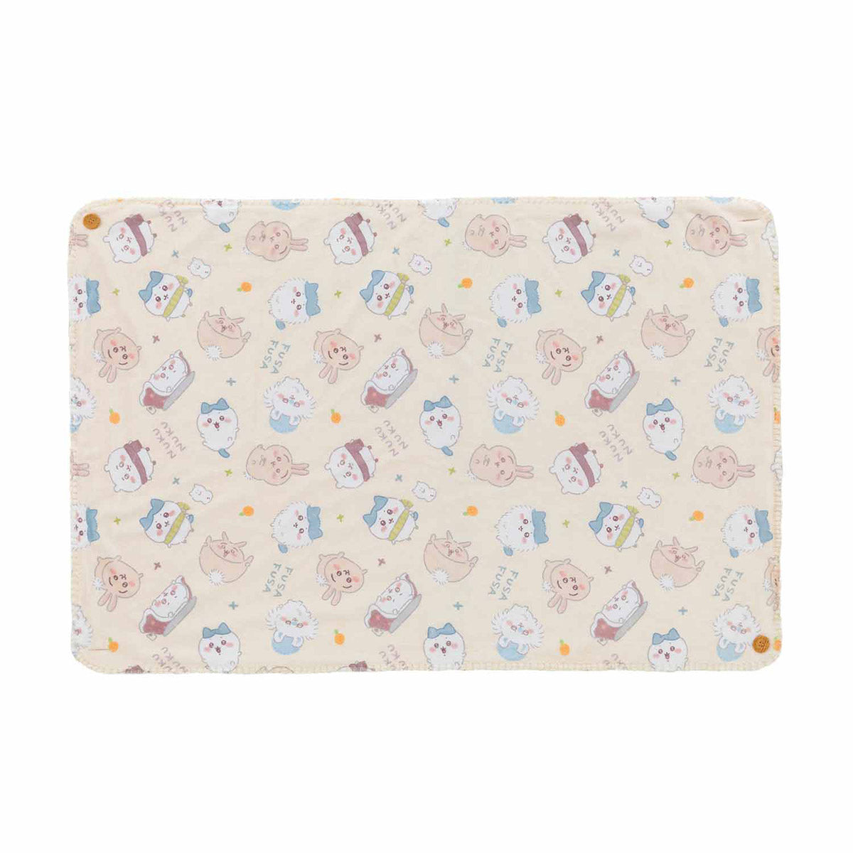 吉伊卡哇 暖和3WAY毛毯（象牙色） ちいかわ あったか3WAYブランケット（アイボリー）