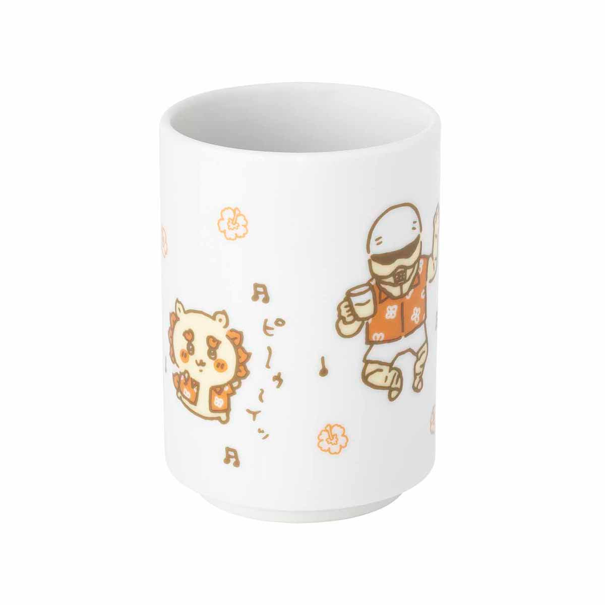 吉伊卡哇 風獅爺祭典！！！ 茶杯（嗶～嗚～） ちいかわ シーサー祭り！！！ 湯呑み（ピ～ゥ～イッ）