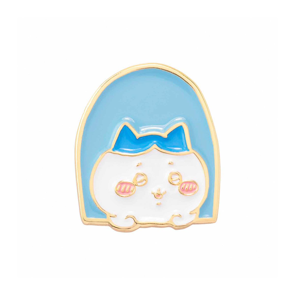 吉伊卡哇  東京特產 小小別針（窗外的小八貓） ちいかわ 東京みやげ ちっちゃなピンバッジ（窓からハチワレ）