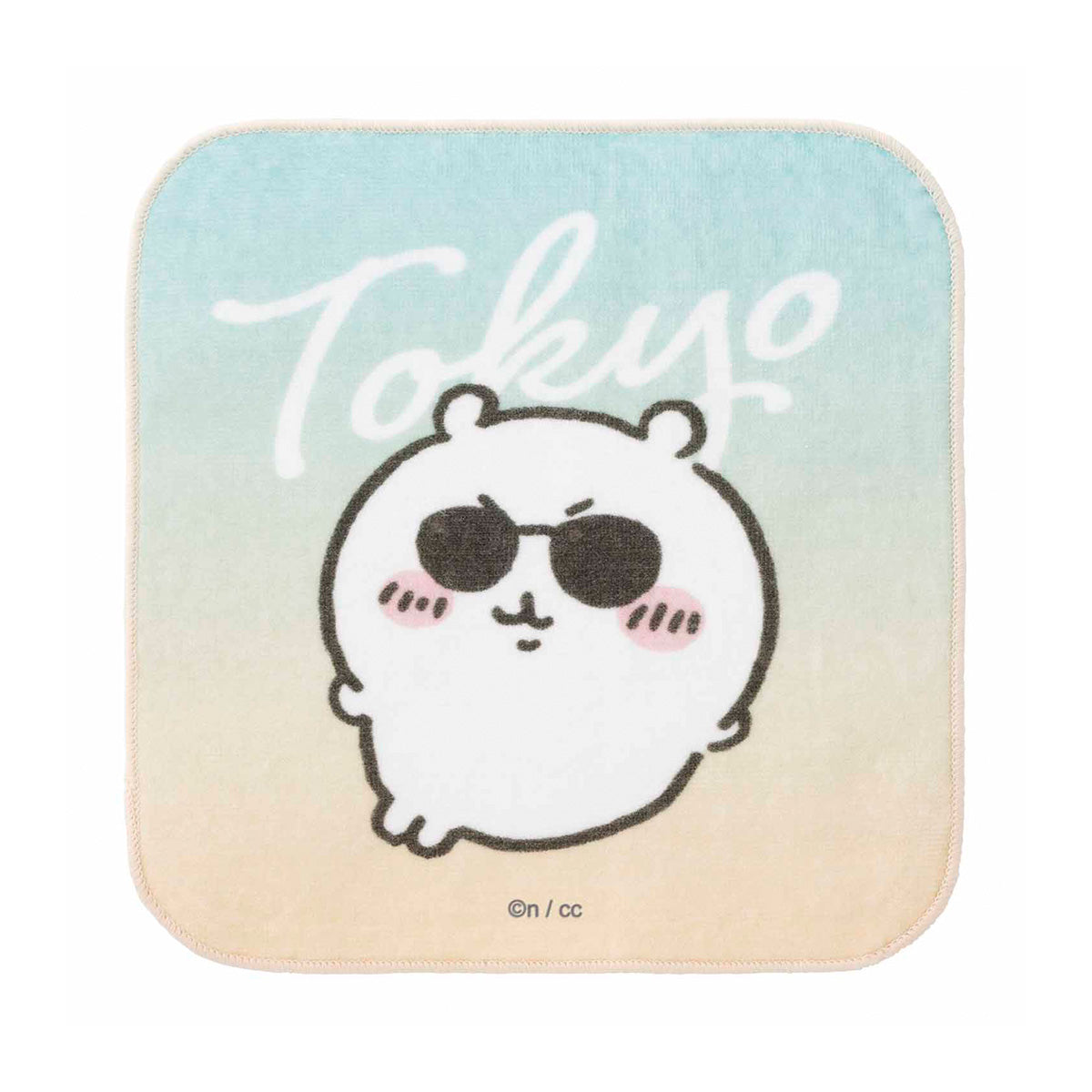 吉伊卡哇  東京特產 頭巾（戴著墨鏡的吉伊卡哇） ちいかわ 東京みやげ ハンドタオル（サングラスなちいかわ）