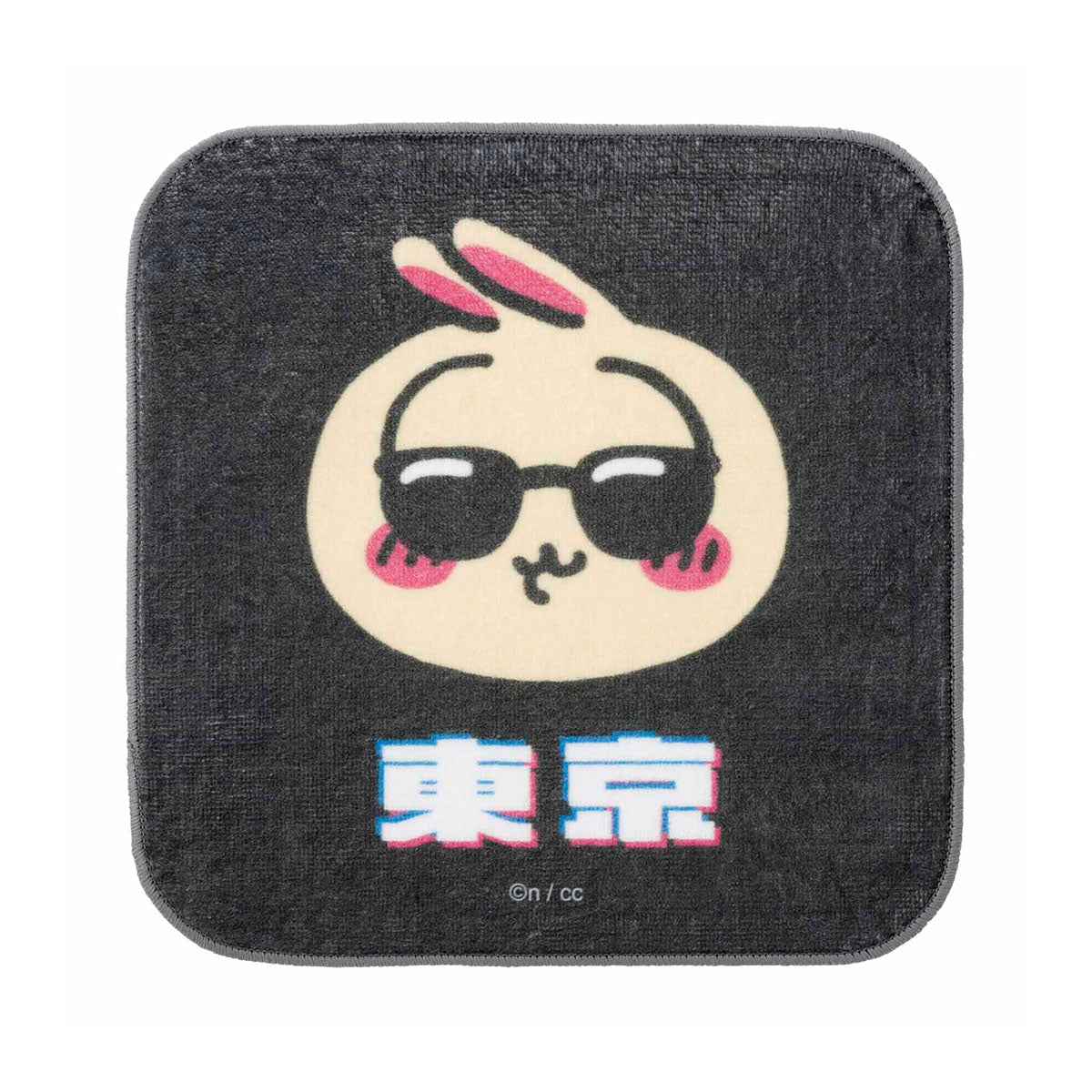 吉伊卡哇  東京特產 頭巾（戴著墨鏡的兔子） ちいかわ 東京みやげ ハンドタオル（サングラスなうさぎ）