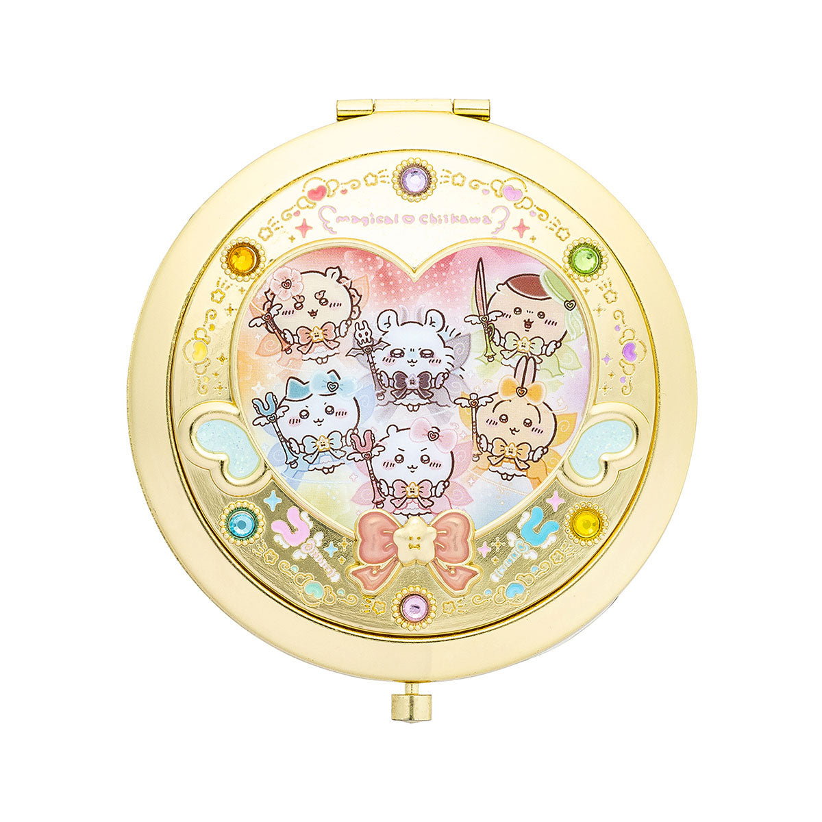 吉伊卡哇 超魔法吉伊卡哇 超魔法折迭化妝鏡 ちいかわ 超まじかるちいかわ 超まじかるコンパクトミラー