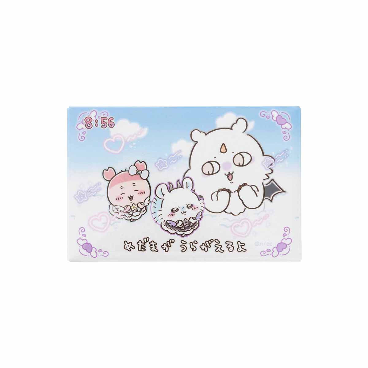 吉伊卡哇 超魔法吉伊卡哇 方形磁鐵（眼球翻白了） ちいかわ 超まじかるちいかわ スクエアマグネット（めだまがうらがえるよ）