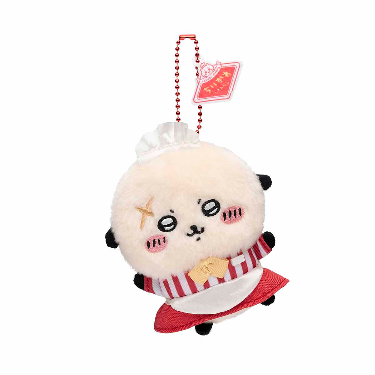 吉伊卡哇 吉伊卡哇餐廳 服務生角色吊飾（海獺） ちいかわ ちいかわレストラン ホール担当なマスコット（ラッコ）