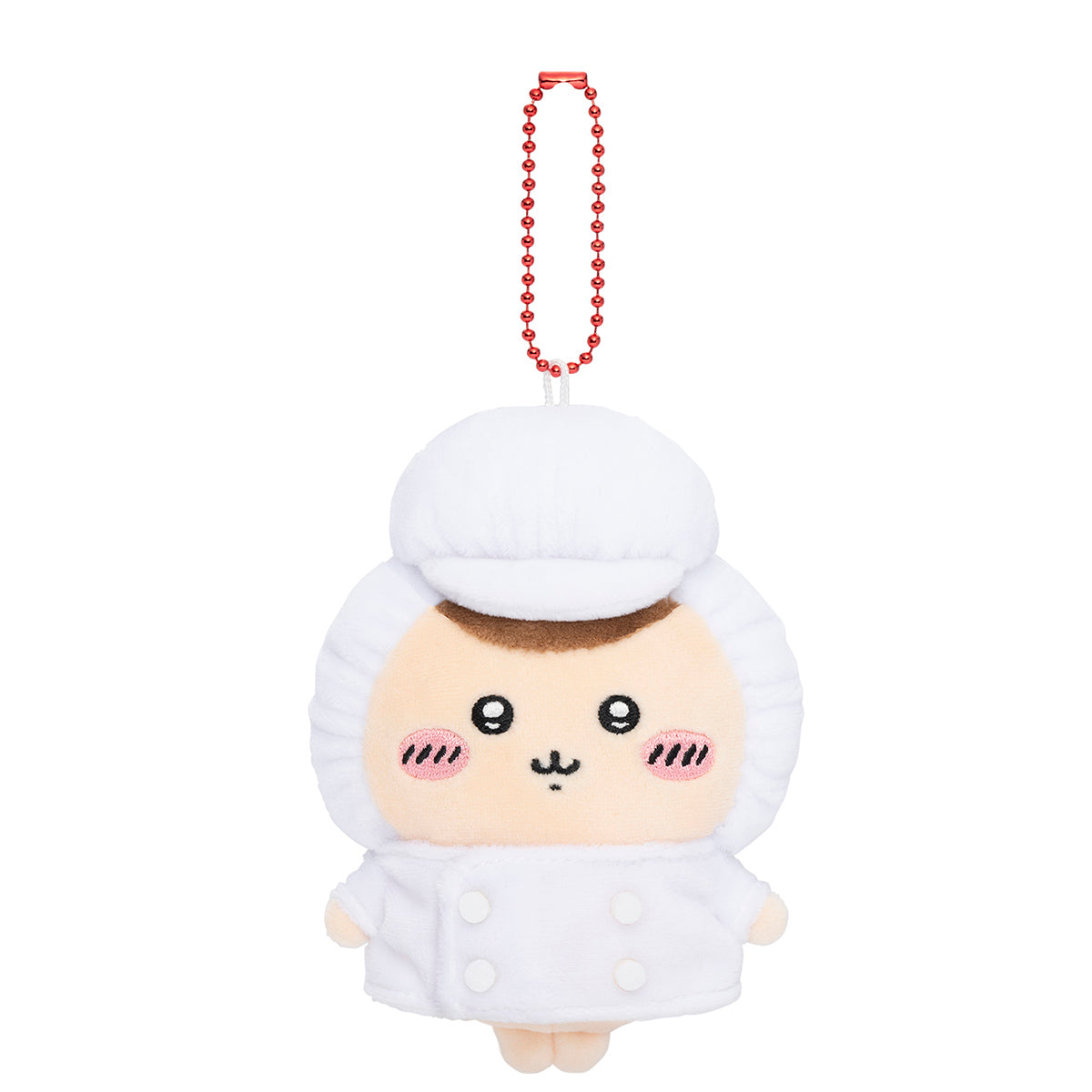 吉伊卡哇 吉伊卡哇餐廳 廚房負責的吊飾（栗子饅頭） ちいかわ ちいかわレストラン キッチン担当なマスコット（くりまんじゅう）