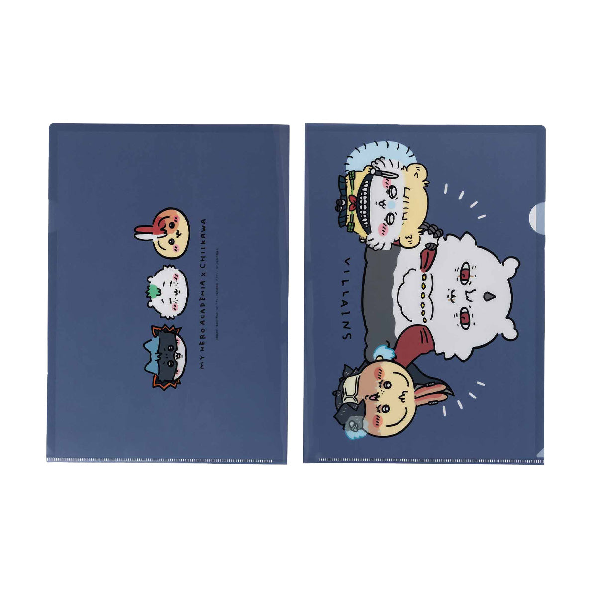 吉伊卡哇 × 我的英雄學院 A4透明文件夾（敵＜惡棍＞） 僕のヒーローアカデミア×ちいかわ A4クリアファイル（敵＜ヴィラン＞）