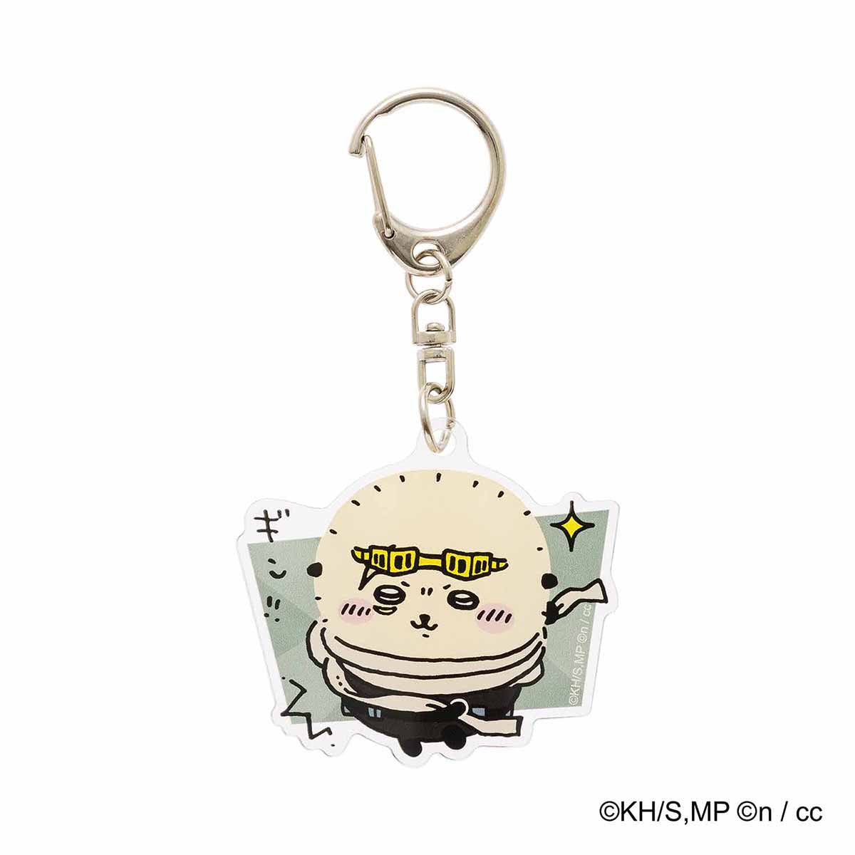 吉伊卡哇 × 我的英雄學院 丙烯酸鑰匙圈（相澤消太 × 海獺） 僕のヒーローアカデミア×ちいかわ アクリルキーホルダー（相澤消太×ラッコ）